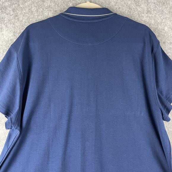 Banana Republic Luxury Touch Shirt Mens XL Blue Button Up Cotton Soft Preppy NEW - Picture 11 of 12